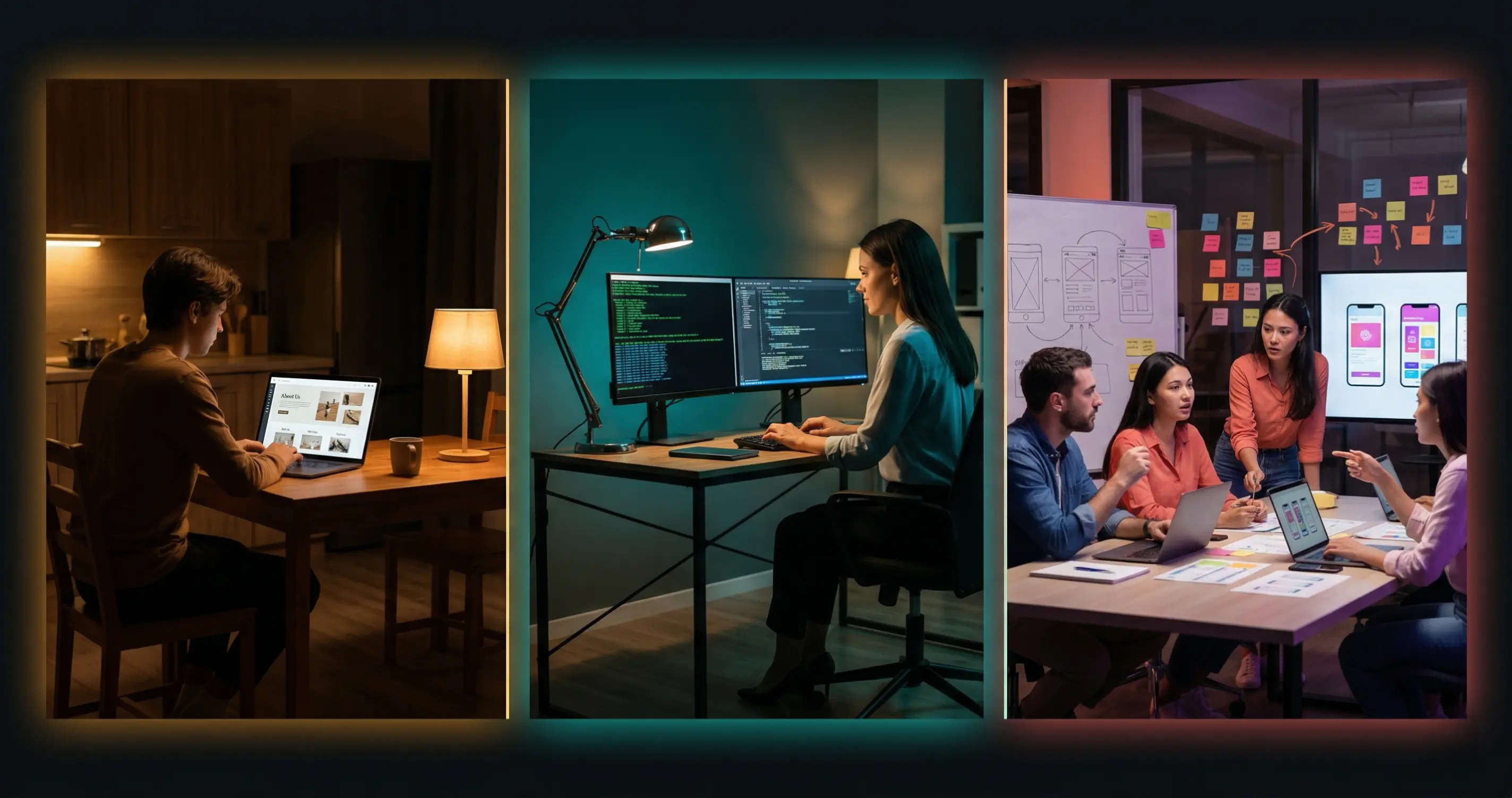 DIY, freelance ou agence : trois approches, trois réalités